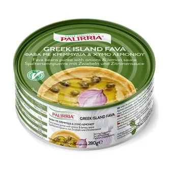 KUVANA FAVA PASULJ SA CRNIM LUKOM I LIMUNOVIM SOKOM 280 G.
