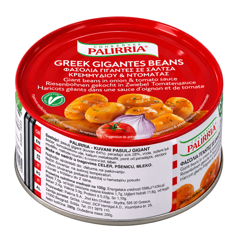 KUVANI PASULJ GIGANT U PARADAJZ SOKU 280 g