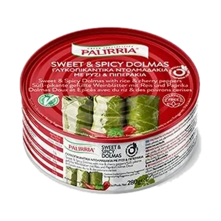 PALIRRIA - SARMICE U LISTU VINOVE LOZE SA ČERI PAPRIČICAMA 280 G.