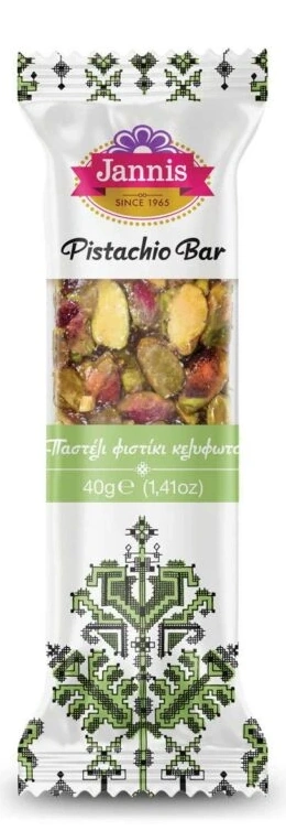 Jannis Pistachio Bar 40 g
